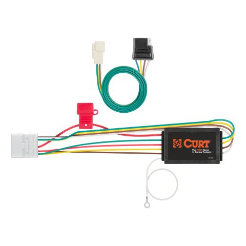 Custom Wiring Harness, 4-Way Flat, Select Toyota Highlander, Lexus&nbsp;RX350