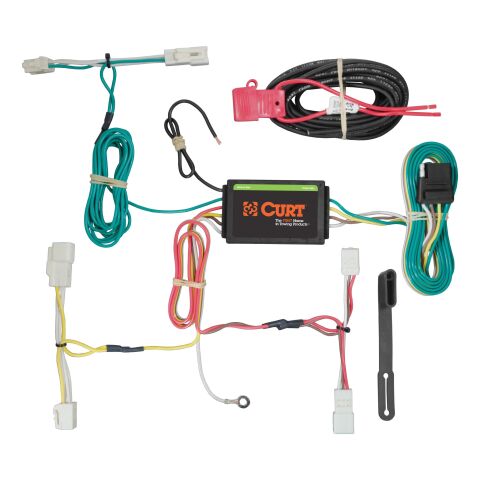 Custom Wiring Harness, 4-Way Flat Output, Select Toyota&nbsp;Sienna