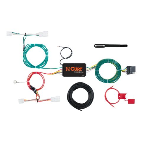 Custom Wiring Harness, 4-Way Flat Output, Select Lexus NX200t, NX300,&nbsp;NX300h