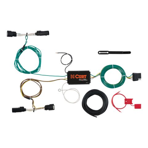 Custom Wiring Harness, 4-Way Flat Output, Select Ford&nbsp;Edge