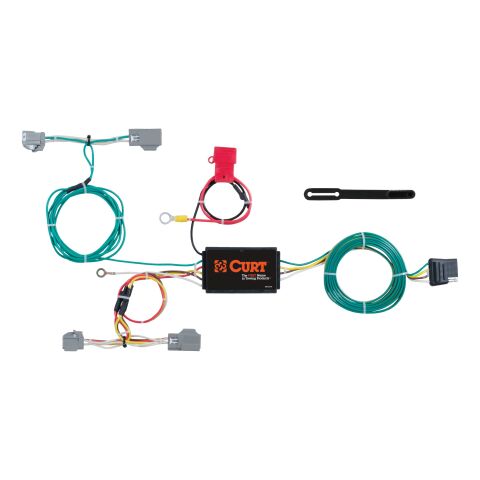 Custom Wiring Harness, 4-Way Flat Output, Select Volvo&nbsp;XC90