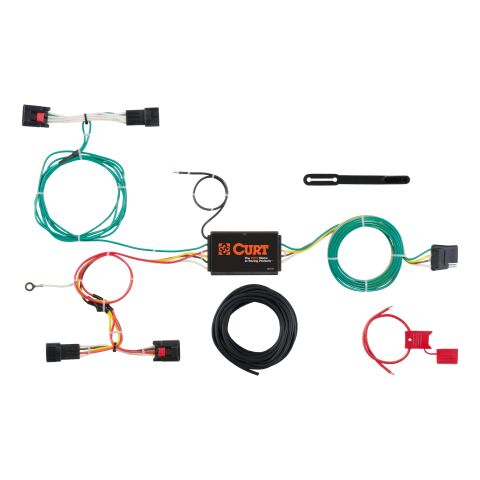 Custom Wiring Harness, 4-Way Flat Output, Select Land Rover Discovery&nbsp;Sport