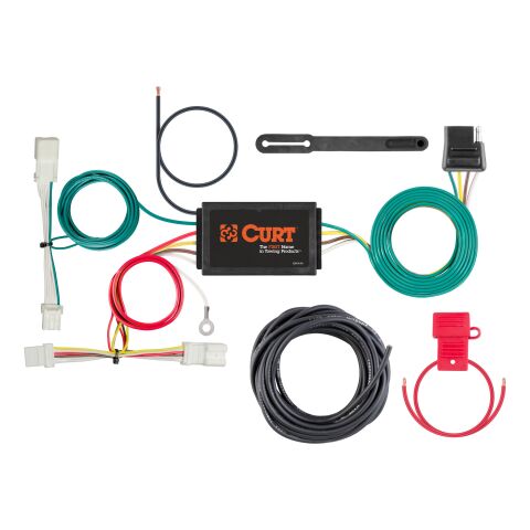 Custom Wiring Harness, 4-Way Flat Output, Select Honda&nbsp;Civic