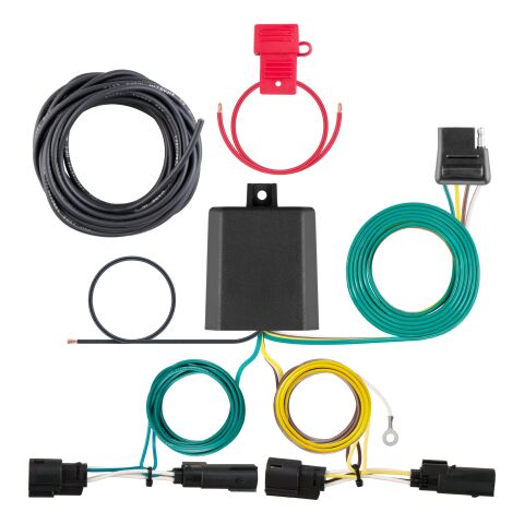 Custom Wiring Harness, 4-Way Flat Output, Select Ford Transit-150, 250, 350,&nbsp;HD