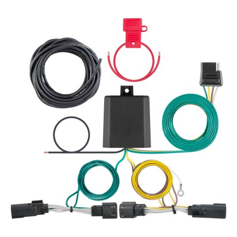 Custom Wiring Harness, 4-Way Flat Output, Select Ford&nbsp;Flex