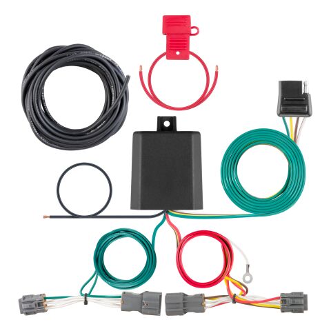 Custom Wiring Harness, 4-Way Flat Output, Select Hyundai&nbsp;Tucson