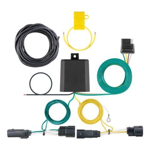 Custom Wiring Harness, 4-Way Flat Output, Select Ford&nbsp;Fusion