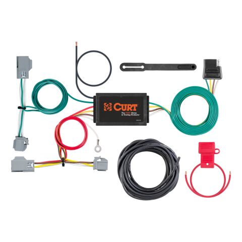 Custom Wiring Harness, 4-Way Flat Output, Select Volvo&nbsp;XC60