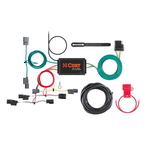 Custom Wiring Harness, 4-Way Flat Output, Select Honda&nbsp;Civic