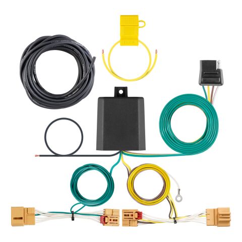 Custom Wiring Harness, 4-Way Flat Output, Select Volkswagen Golf&nbsp;GTI