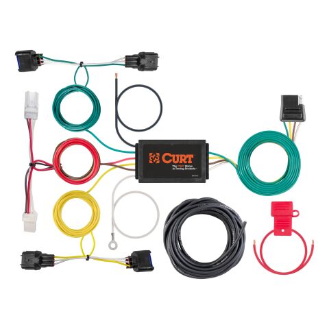 Custom Wiring Harness, 4-Way Flat Output, Select Hyundai&nbsp;Kona