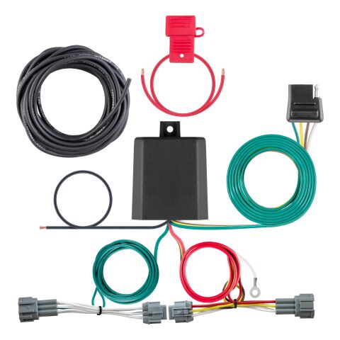Custom Wiring Harness, 4-Way Flat Output, Select Nissan&nbsp;Kicks