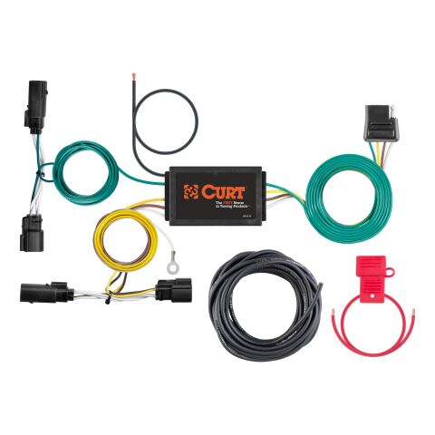 Custom Wiring Harness, 4-Way Flat Output, Select Ford&nbsp;Escape