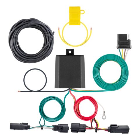 Custom Wiring Harness, 4-Way Flat Output, Select Ford&nbsp;Edge