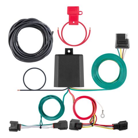 Custom Wiring Harness, 4-Way Flat Output, Select Nissan Rogue&nbsp;Sport