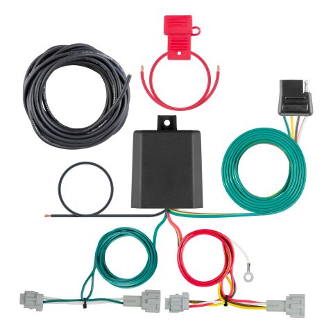 Custom Wiring Harness, 4-Way Flat Output, Select Nissan&nbsp;Rogue