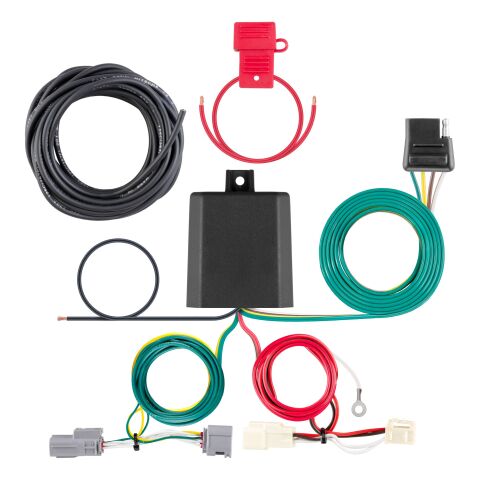 Custom Wiring Harness, 4-Way Flat Output, Select Toyota&nbsp;Venza