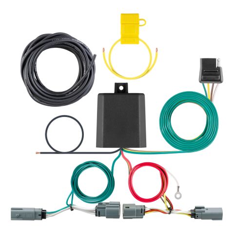 Custom Wiring Harness, 4-Way Flat Output, Select Ford&nbsp;Bronco