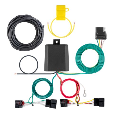 Custom Wiring Harness, 4-Way Flat Output, Select Volkswagen&nbsp;Atlas