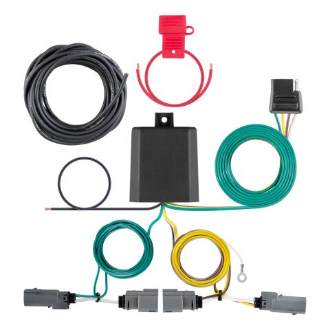 Custom Wiring Harness, 4-Way Flat Output, Select Ford&nbsp;F-150