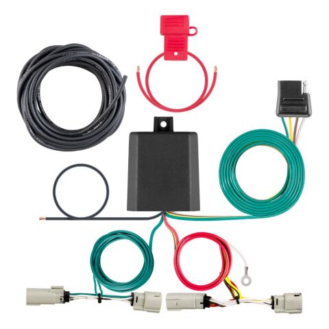 Custom Wiring Harness, 4-Way Flat Output, Select Ford Bronco without&nbsp;LEDs