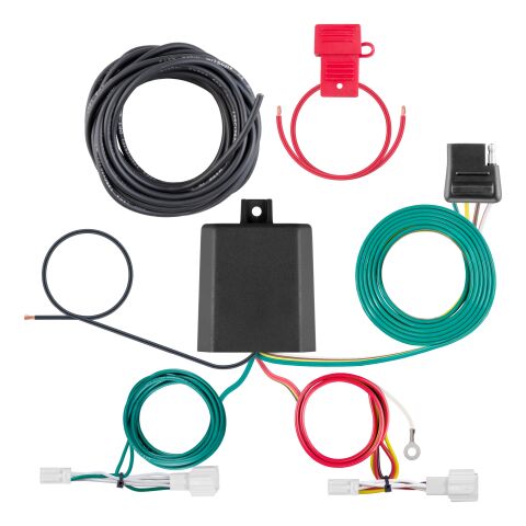 Custom Wiring Harness, 4-Way Flat Output, Select Mitsubishi Outlander&nbsp;Sport