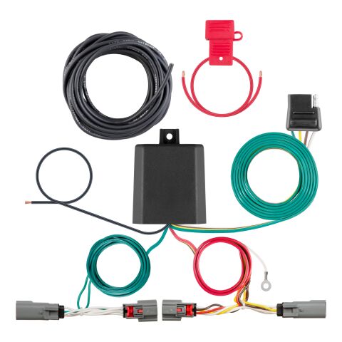 Custom Wiring Harness, 4-Way Flat Output, Select Mazda CX-5,&nbsp;CX-50