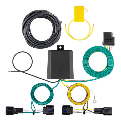 Custom Wiring Harness, 4-Way Flat Output, Select Hyundai Palisade