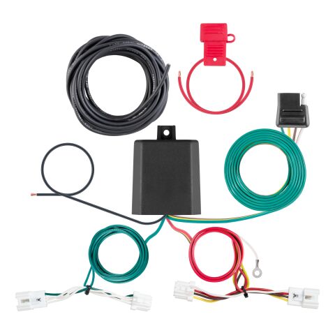 Custom Wiring Harness, 4-Way Flat Output, Select Nissan&nbsp;Sentra