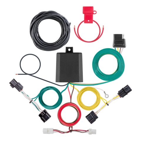 Custom Wiring Harness, 4-Way Flat Output, Select Hyundai&nbsp;Kona