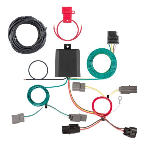 Custom Wiring Harness, 4-Way Flat Output, Select Honda&nbsp;Civic