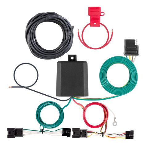 Custom Wiring Harness, 4-Way Flat Output, Select Volvo&nbsp;XC60