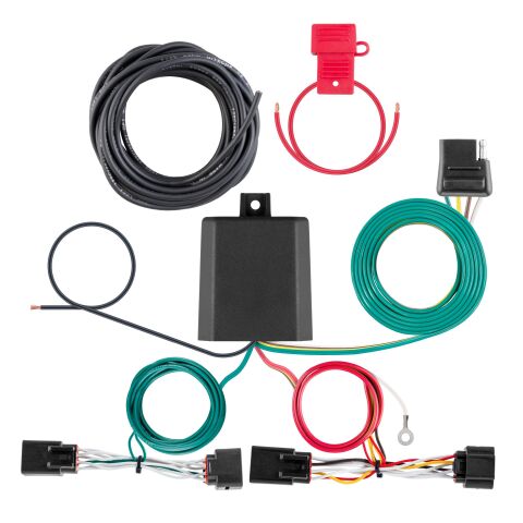 Custom Wiring Harness, 4-Way Flat Output, Select Hyundai&nbsp;Kona