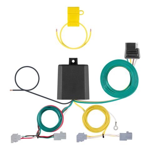 Custom Wiring Harness, 4-Way Flat Output, Select Toyota&nbsp;Crown