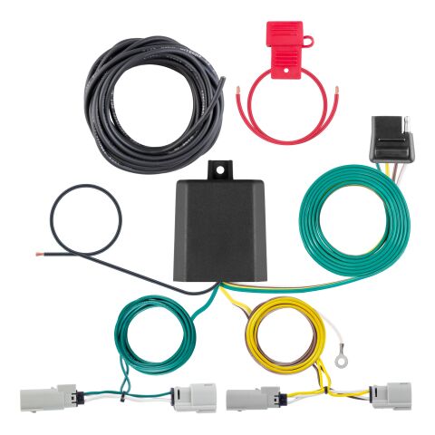 Custom Wiring Harness, 4-Way Flat Output, Select Ford Transit 350, 350 HD&nbsp;Dually