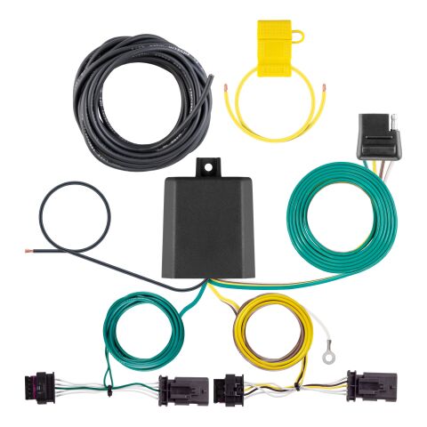 Custom Wiring Harness, 4-Way Flat Output, Select Tesla Model&nbsp;3