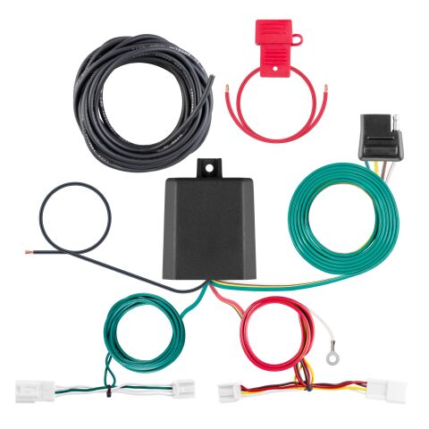 Custom Wiring Harness, 4-Way Flat Output, Select Subaru Solterra, Toyota&nbsp;BZ4X