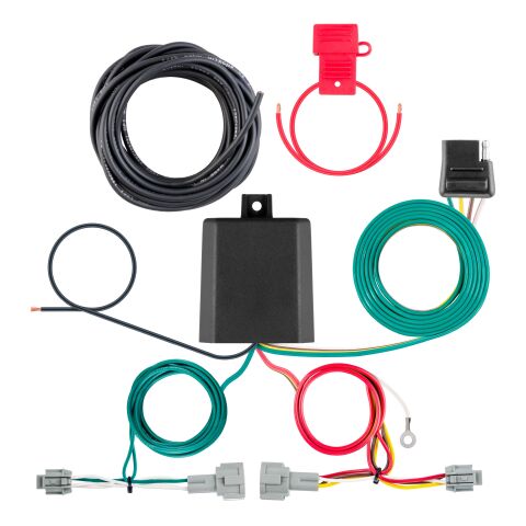 Custom Wiring Harness, 4-Way Flat Output, Select Nissan&nbsp;Kicks