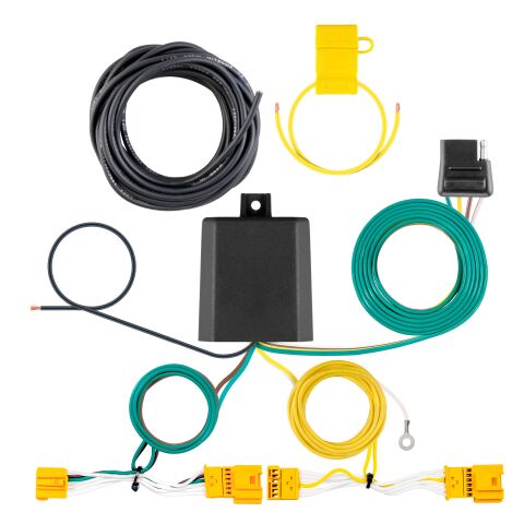 Custom Wiring Harness, 4-Way Flat Output, Select Mercedes-Benz GLC&nbsp;Series