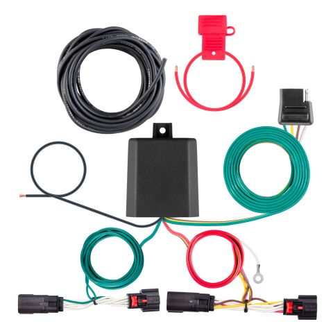 Custom Wiring Harness, 4-Way Flat Output, Select Select Jeep Wagoneer&nbsp;S