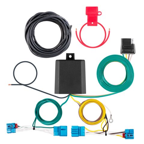 Custom Wiring Harness, 4-Way Flat Output, Select Volkswagen ID.&nbsp;Buzz
