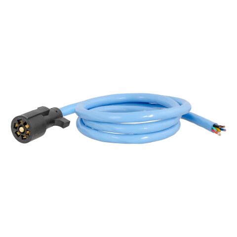 Cold-Weather Replacement 7-Way RV Blade with 8' Wires (Trailer&nbsp;Side)