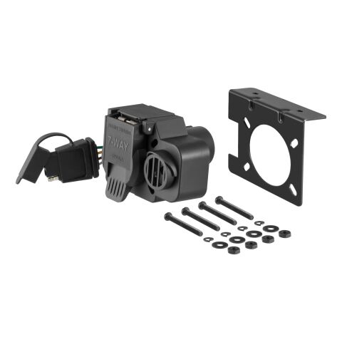 Dual-Output 7 & 4-Way Connector with Backup Alarm (Plugs into&nbsp;USCAR)
