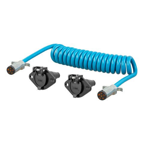 8' Dinghy Towing Electrical Extension & Sockets (6-Way&nbsp;Round)