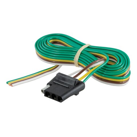 4-Way Flat Connector Plug & Socket with 12