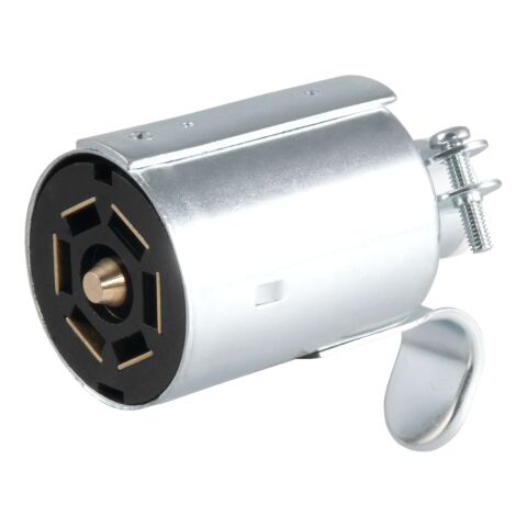 7-Way RV Blade Connector Plug (Trailer Side, Diecast&nbsp;Metal)