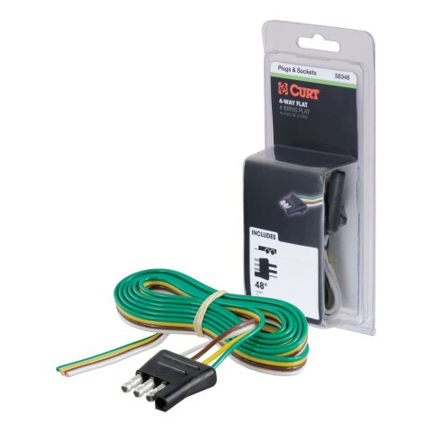 4-Way Flat Connector Plug with 48