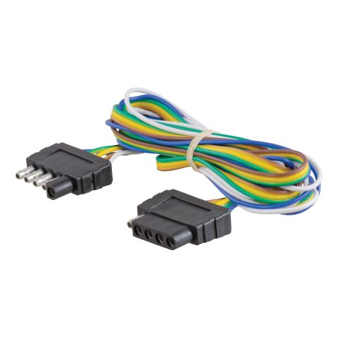 5-Way Flat Connector Plug & Socket with 72