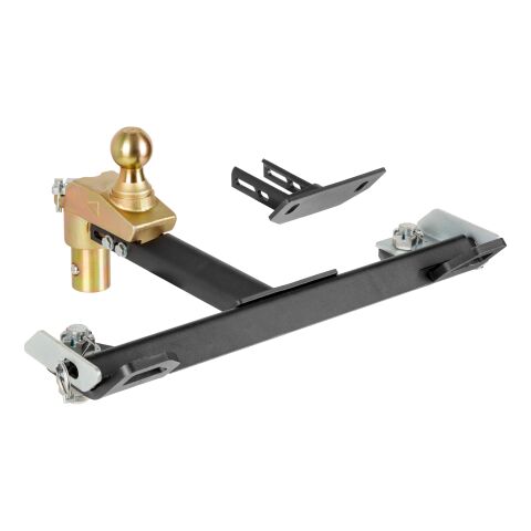 Multi-Fit OEM Puck System Gooseneck Ball with 4