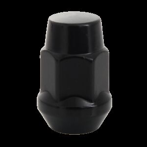 12X1.25 Acorn Nut Bulge 19MM Black DURACOAT